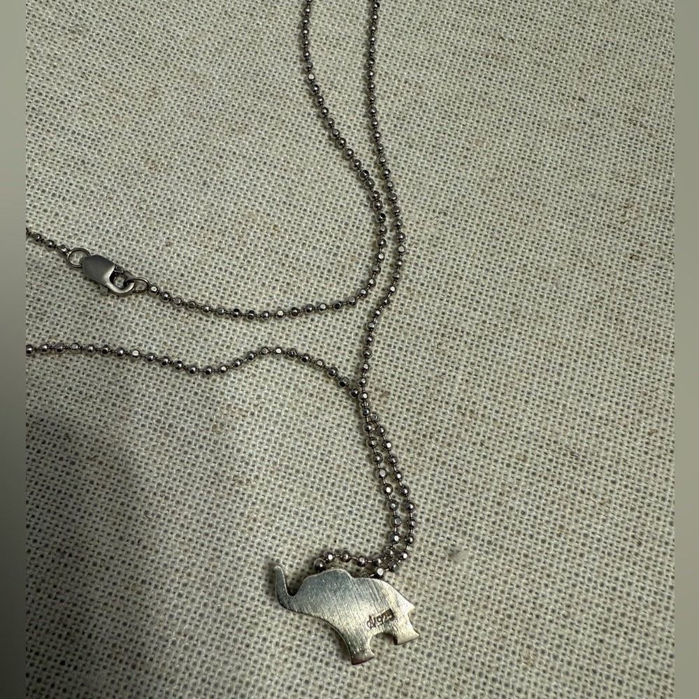 Alex Woo Luck Elephant Charm Necklace - Picture 2 of 7